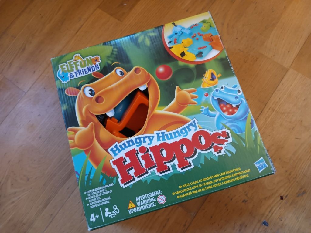 Gra zręcznościowa - Głodne Hopopotamy