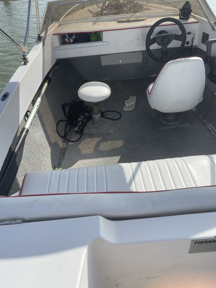 Barco fibramar 4.30m honda 45cv 4 tempos