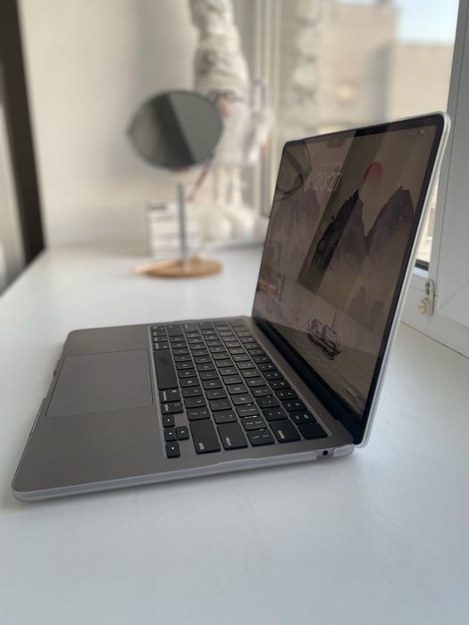 Чехол на Macbook Air 2024 M3 накладка прозорий матовий новий чохол