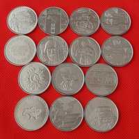 Монети ЗСУ 19 шт. колекція 10 грн набір обігові комплект набор ВСУ