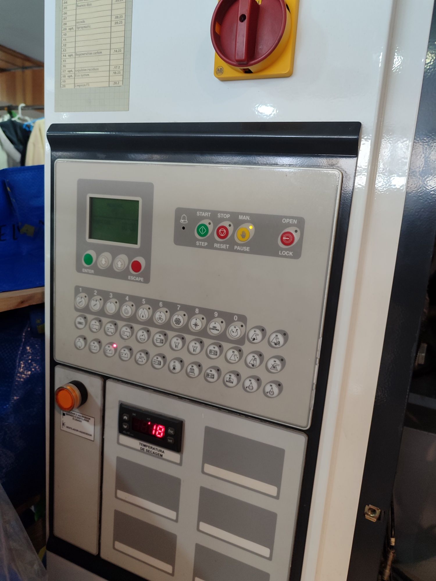 Máquina limpeza a seco sovrana