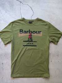 Barbour koszulka t-shirt z printem L/XL