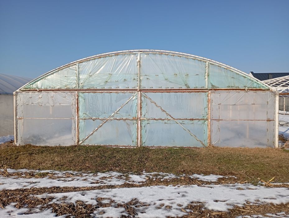 Tunel foliowy 9-32 Rozebrany