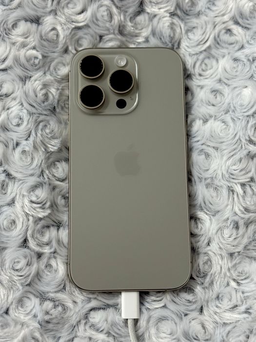 iPhone 16 Pro 128GB Natural Titanium (100% АКБ 27 циклів, байпас)