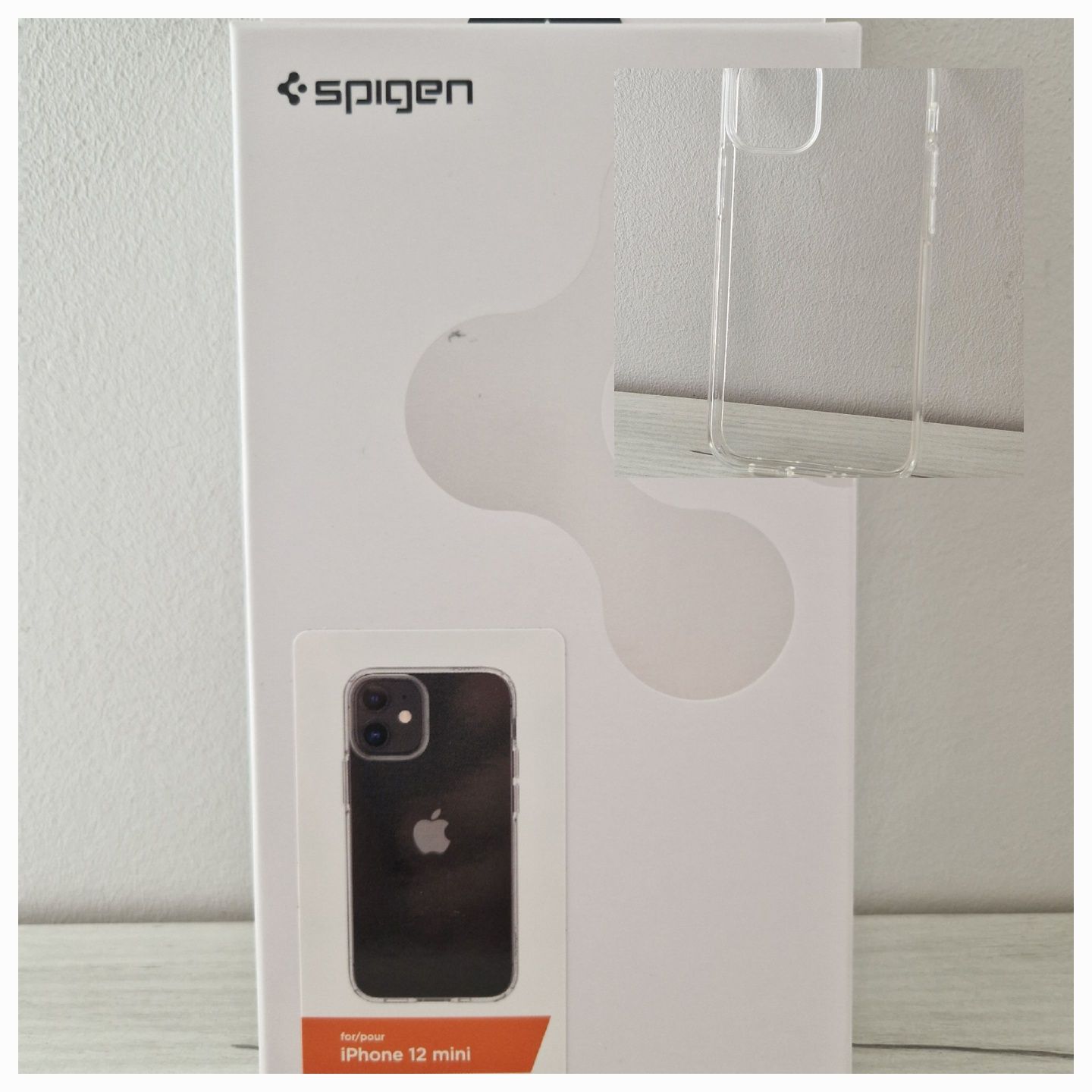 Etui SPIGEN Liquid Crystal do Iphone 12 Mini - Crystal Clear