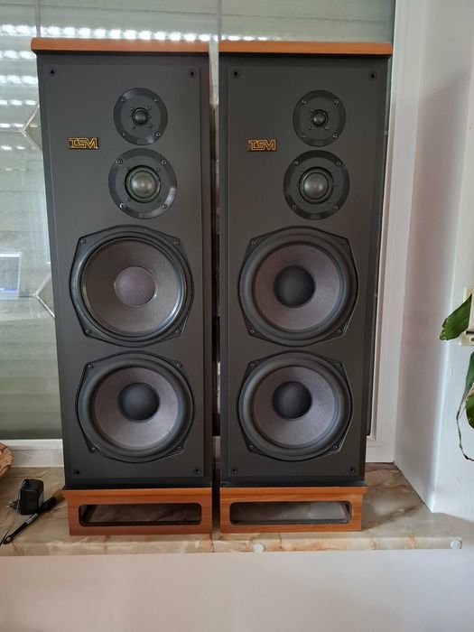 Kolumny Głośniki  Podłogowe HI-FI Vintage TSM Verona 2x 200 W  Rzadkie