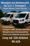 Wynajem Samochodów Dostawczych do 3.5T Busów Busa