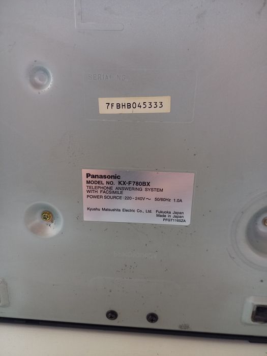 Телефон факс Panasonic KX F 780 BX