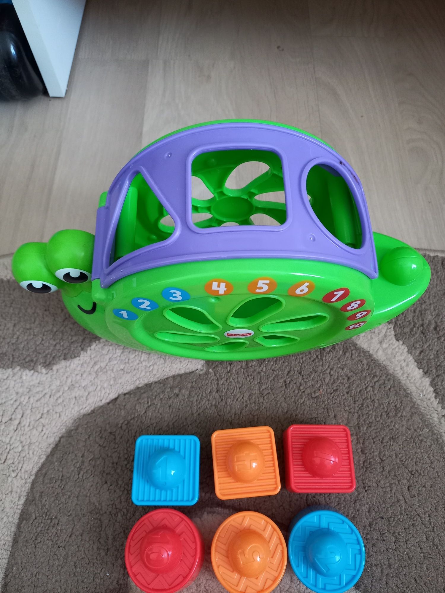 Музыкальная улитка,сортер FISHER PRICE