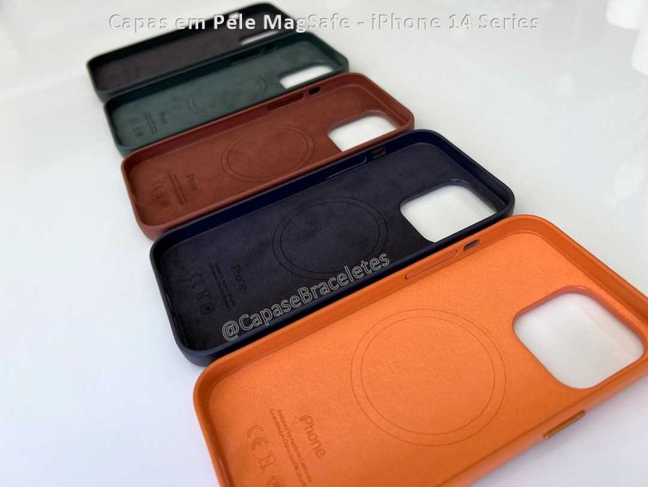 Capas em Pele MagSafe - iPhone 14 Series