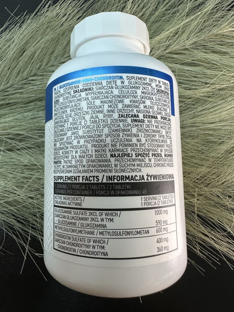 OstroVit Glucosamine + MSM + Chondroitin