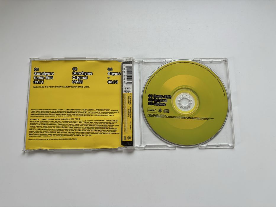 Płyta CD Dario G Sunchyme