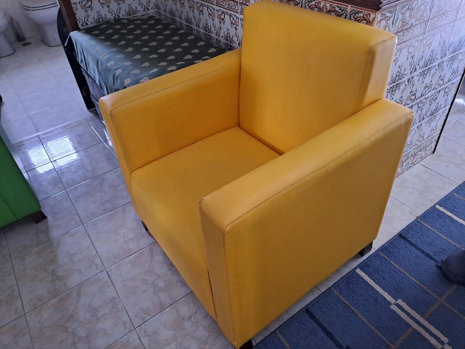 Sofá 1 lugar colorido