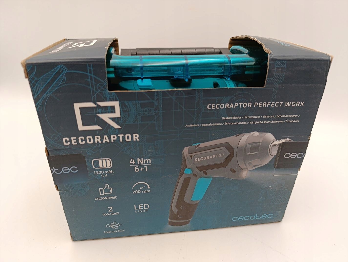 Cecotec Wkrętarka Elektryczna Z Akumulatorem