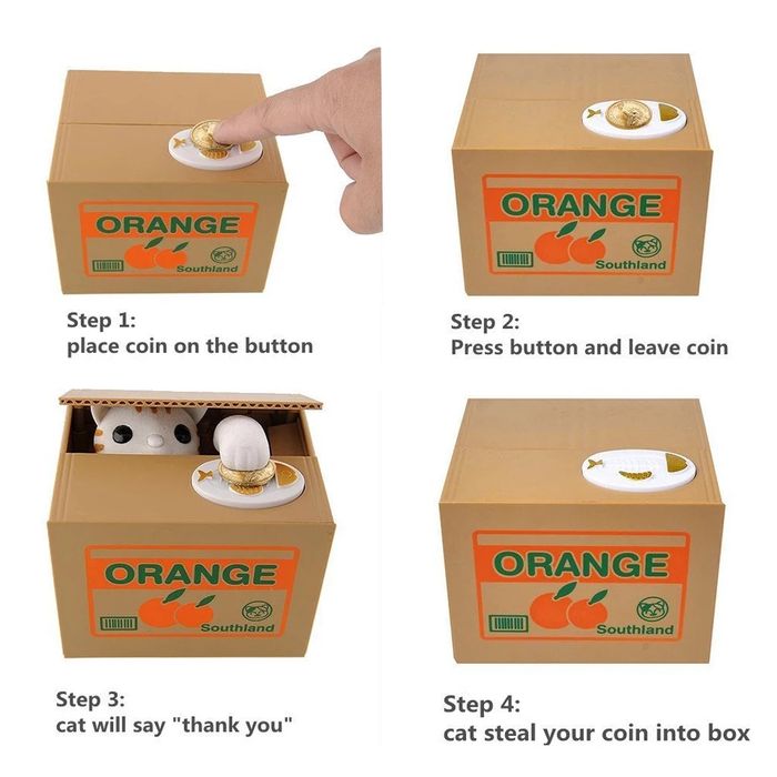 Копилка Кот-воришка