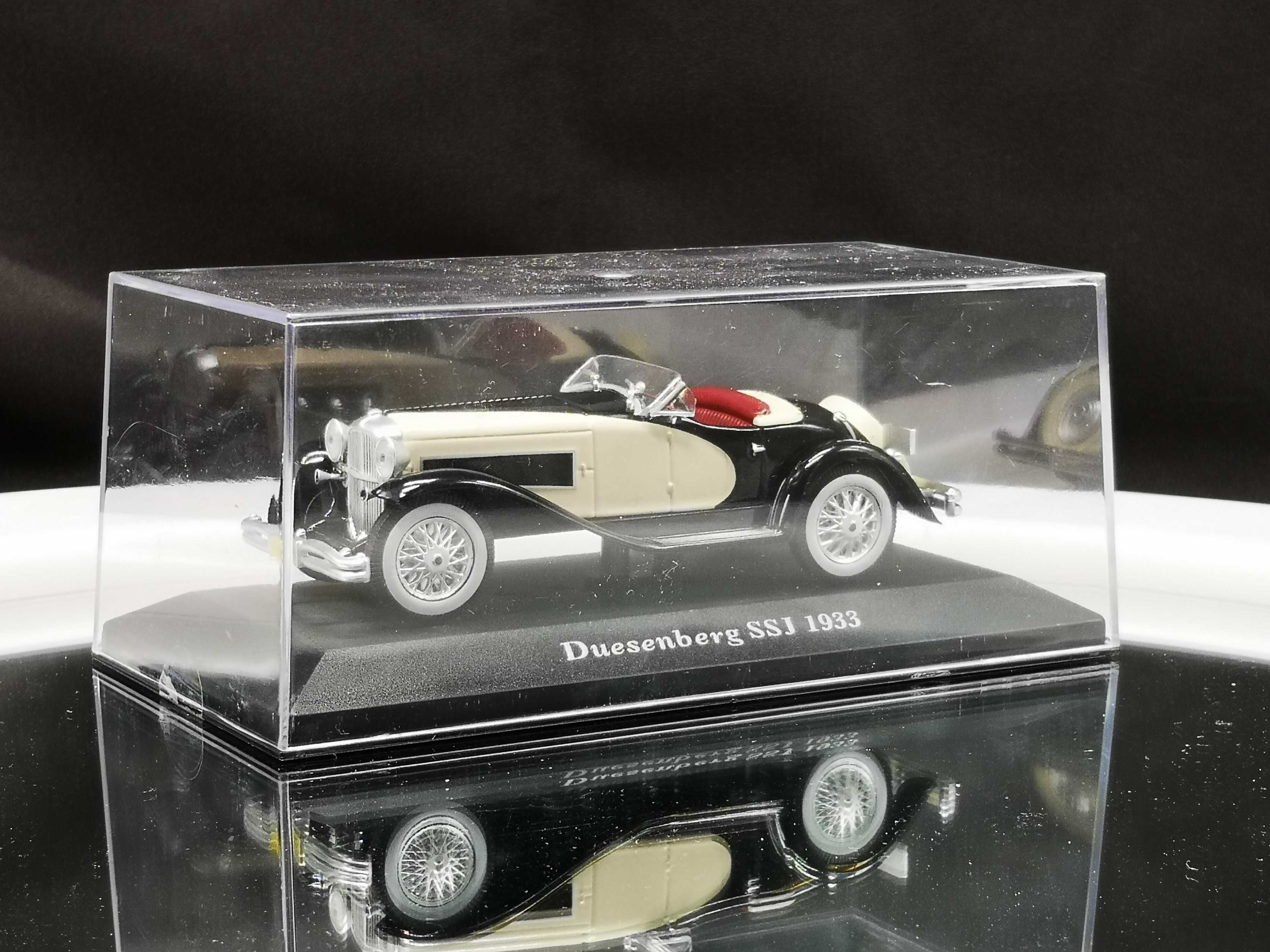 Linda miniatura Duesenberg SSJ 1933 escala 1/43