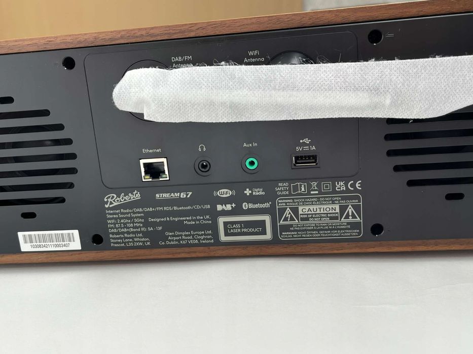 Radio internetowe DAB+/FM/WiFi Roberts Stream 67 orzech