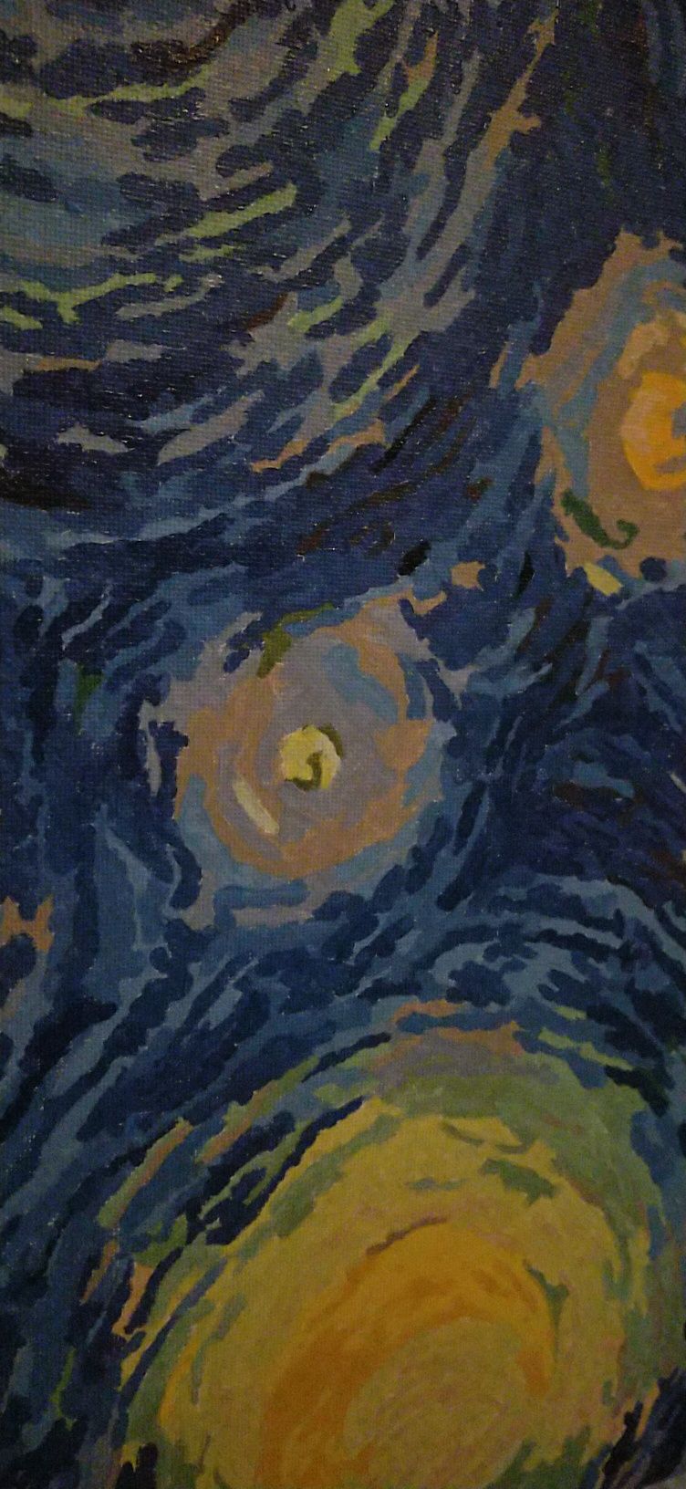 Obraz - Kopia "Gwiaździsta noc" (1889) - Vincent van Gogh -