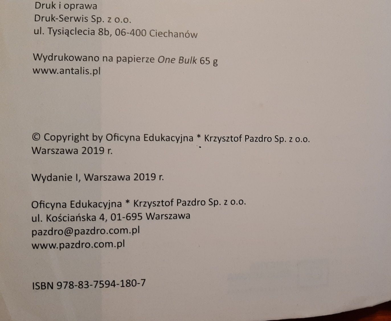 Matematyka 1 zbiór zadań ZR Pazdro