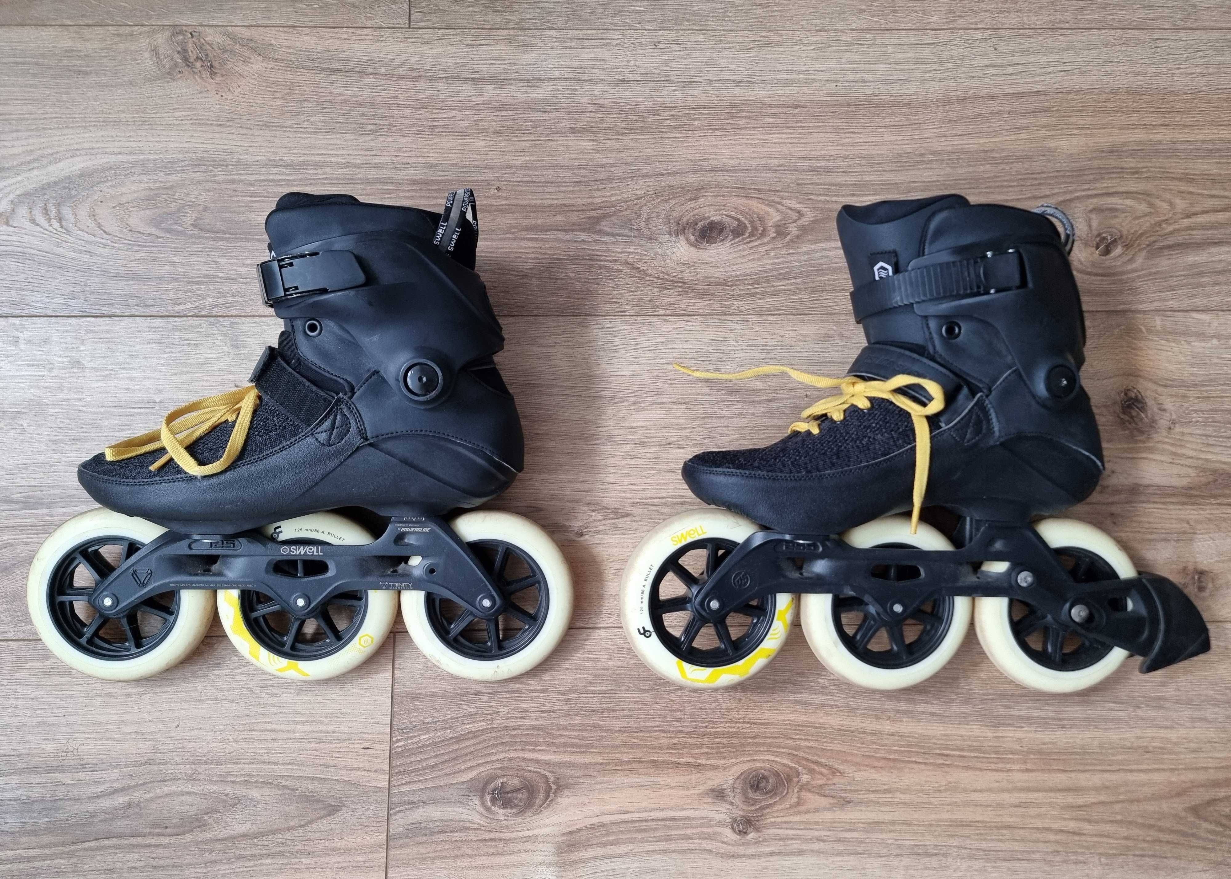 Ролики Powerslide Swell Black City Trinity 125 42 размер