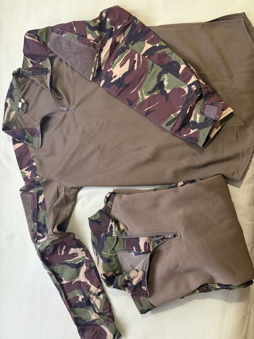 Combat shirt camuflada