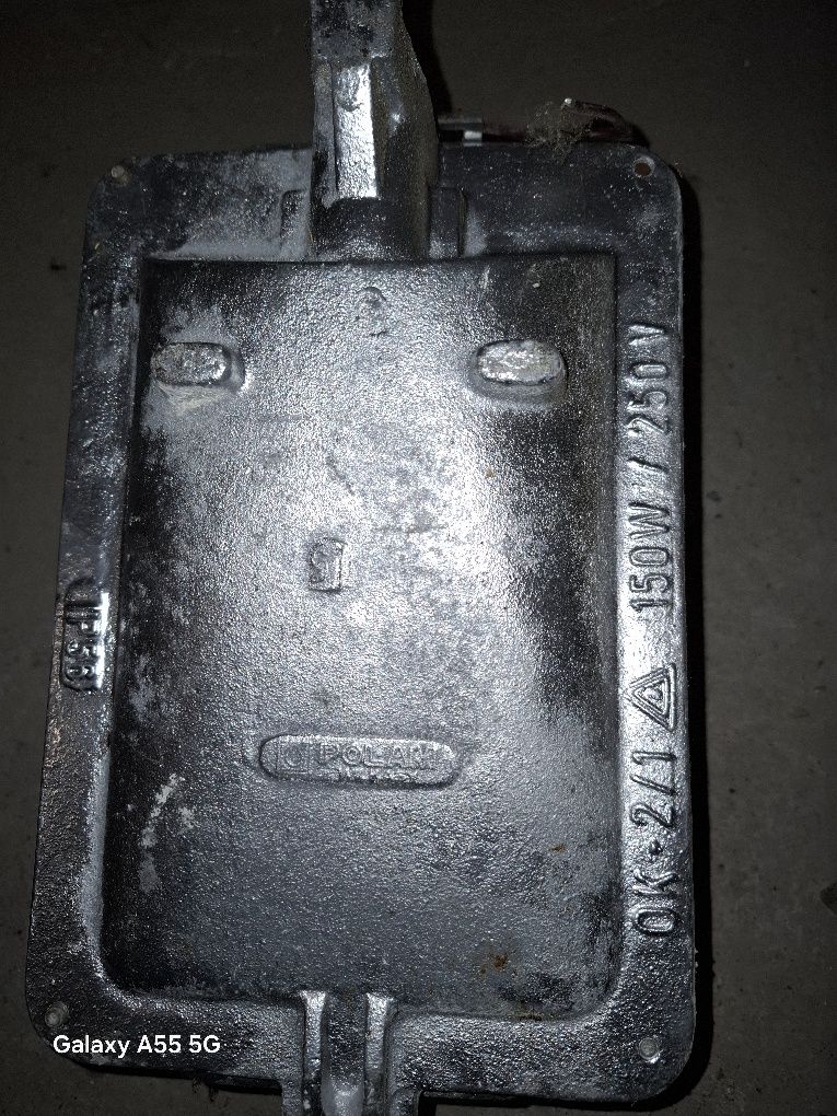 Lampa kanałowa  żeliwo