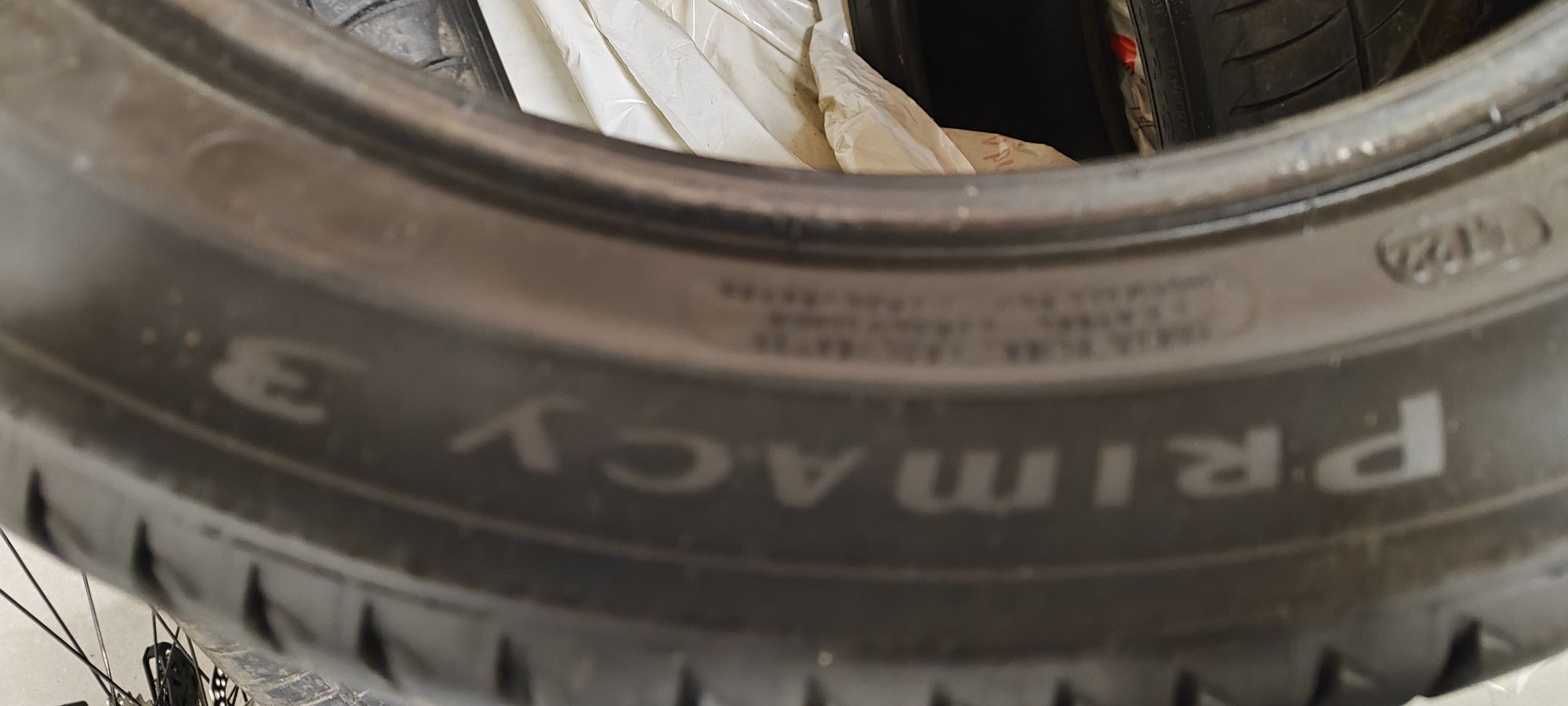 Opony Michelin Primacy 3, 18" 225/50, 2022 rok