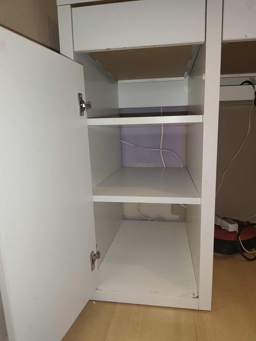 Biurko Ikea z nadstawka