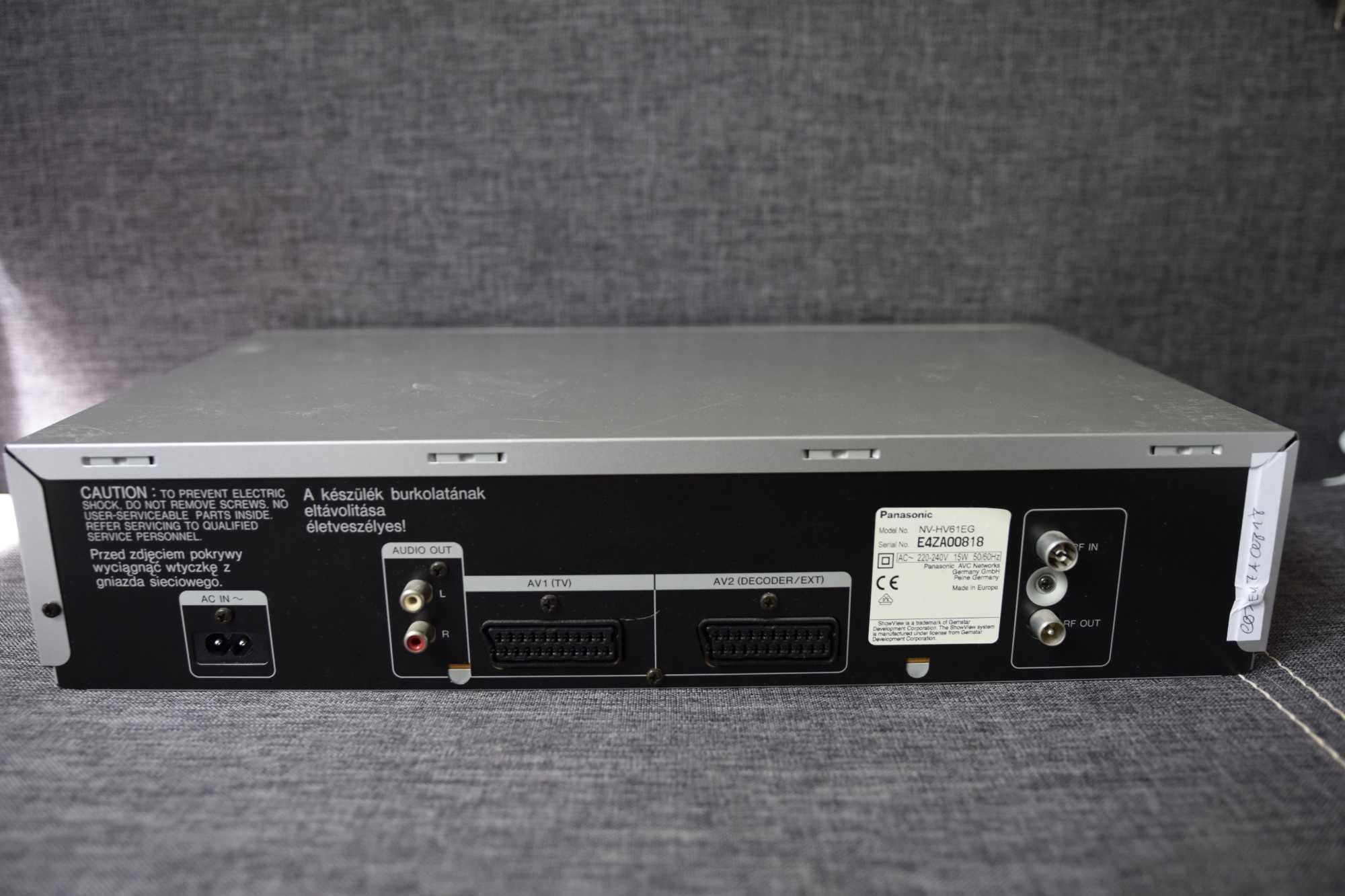 Magnetowid VHS Panasonic NV-HV61 6 głowic Hi-Fi