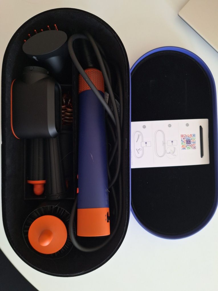 Multistyler Dyson Airwrap i.d.™ Straight+Wavy Niebieski/Topaz