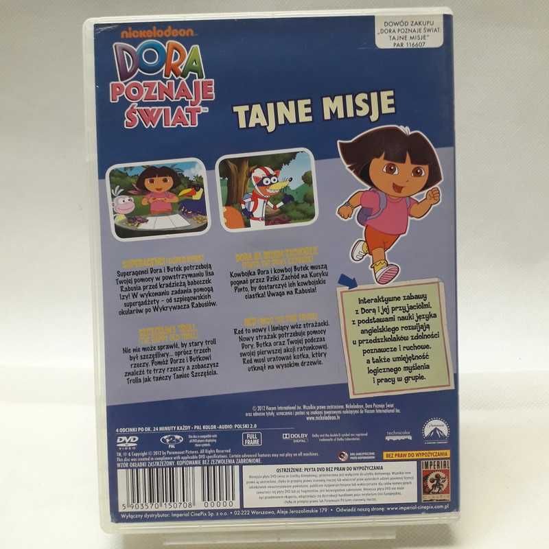 Dora poznaje świat: Tajne misje