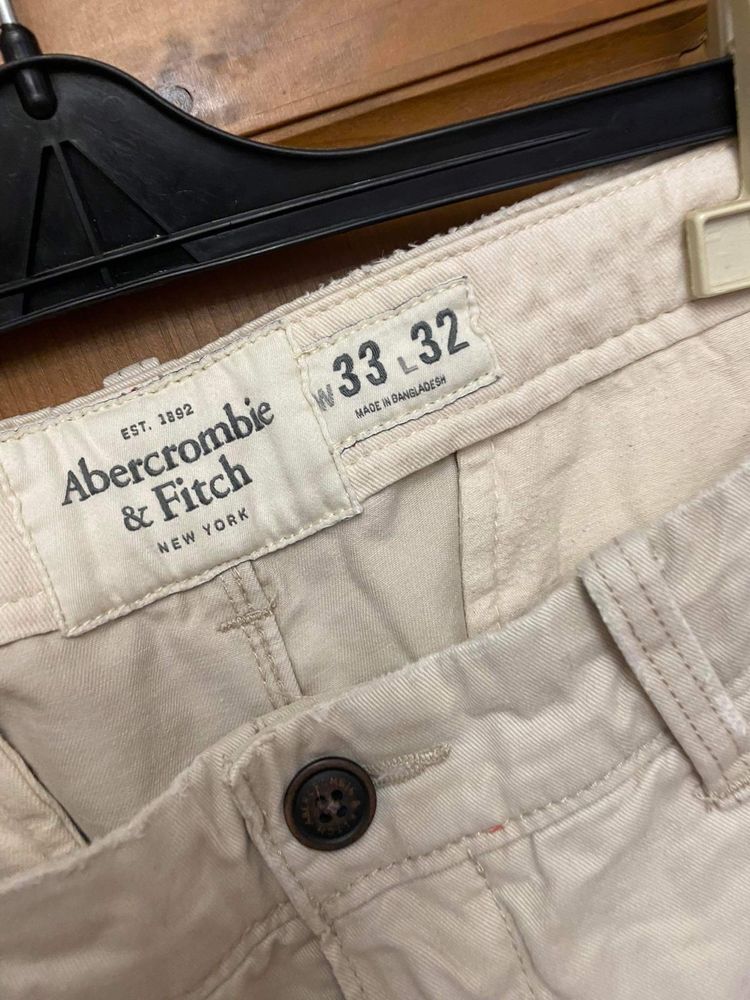 Spodnie chinosy Abercrombie & Fitch L