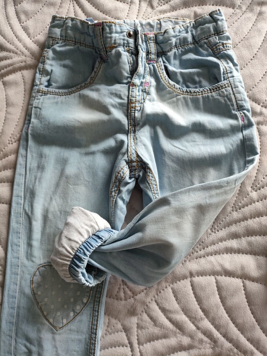 Spodnie dla dziewczynki 3-4 lata zestaw