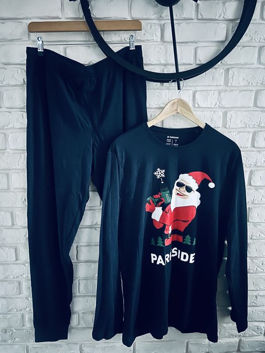 Nowa piękna świąteczna piżama męska Parkside rozmiar L