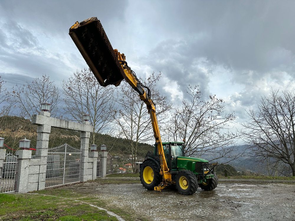 Trator John Deere 6520 Limpa Bermas 10m Matriculado