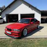 Bmw e36 coupe 328i 2.8 briliantrot mpakiet gwint