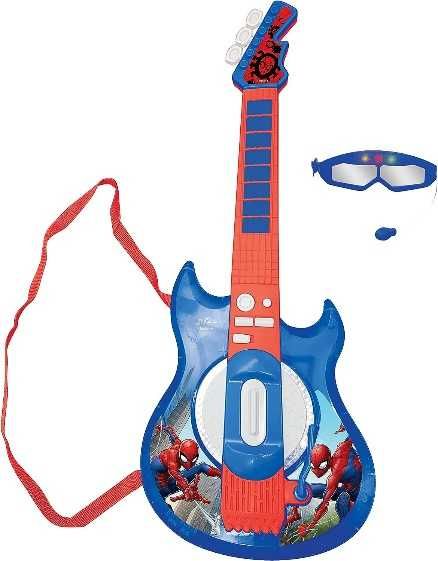 Lexibook, Gitara Elektroniczna Spider-Man Z Okularami I Mikrofonem
