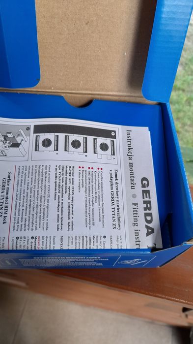 Zamek Gerda ZXP-brąz i grafit z