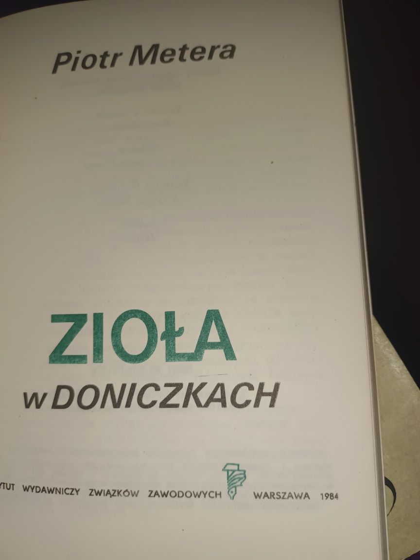 Zioła w doniczkach 1986