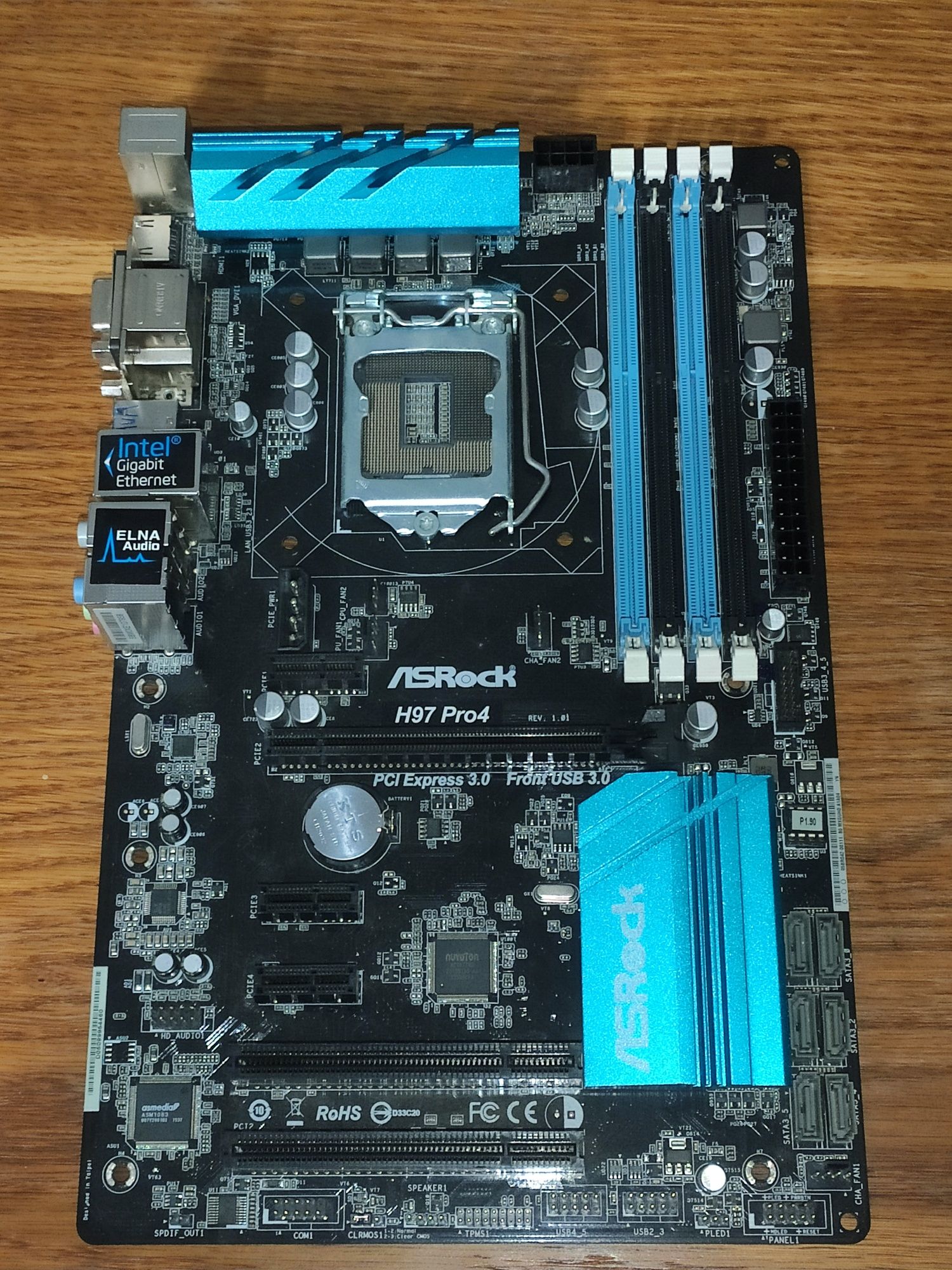 Материнська плата ASRock H97 pro4