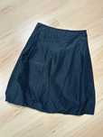 Spódnica granat w kropki midi Bolero
