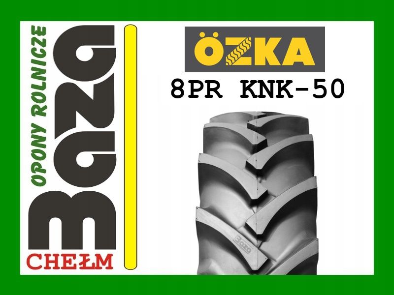 BAZA Opona 12.4-36 OZKA 8PR Ursus Zetor Mocna Gruba + Tani Kurier !