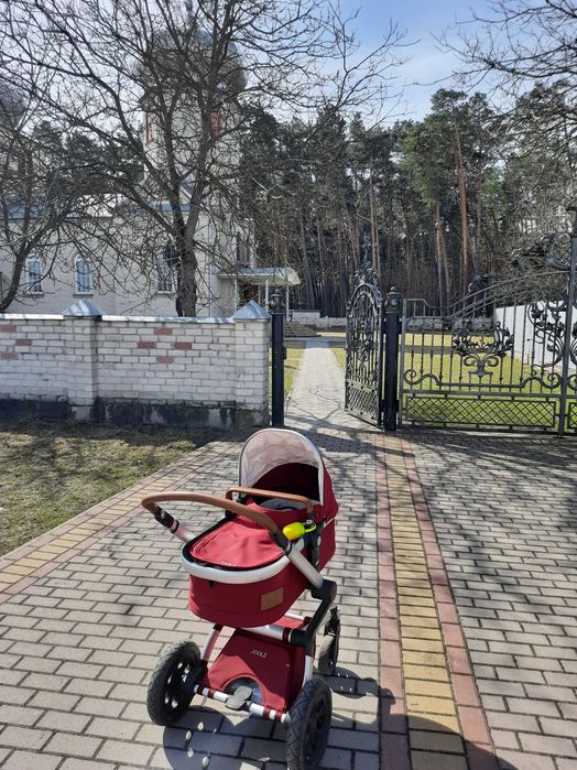 Коляска бордова Joolz day 2в1 люлька і прогулянка, в повному комплекті