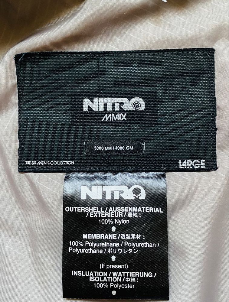 В наявності крута куртка для активного відпочинку nitro