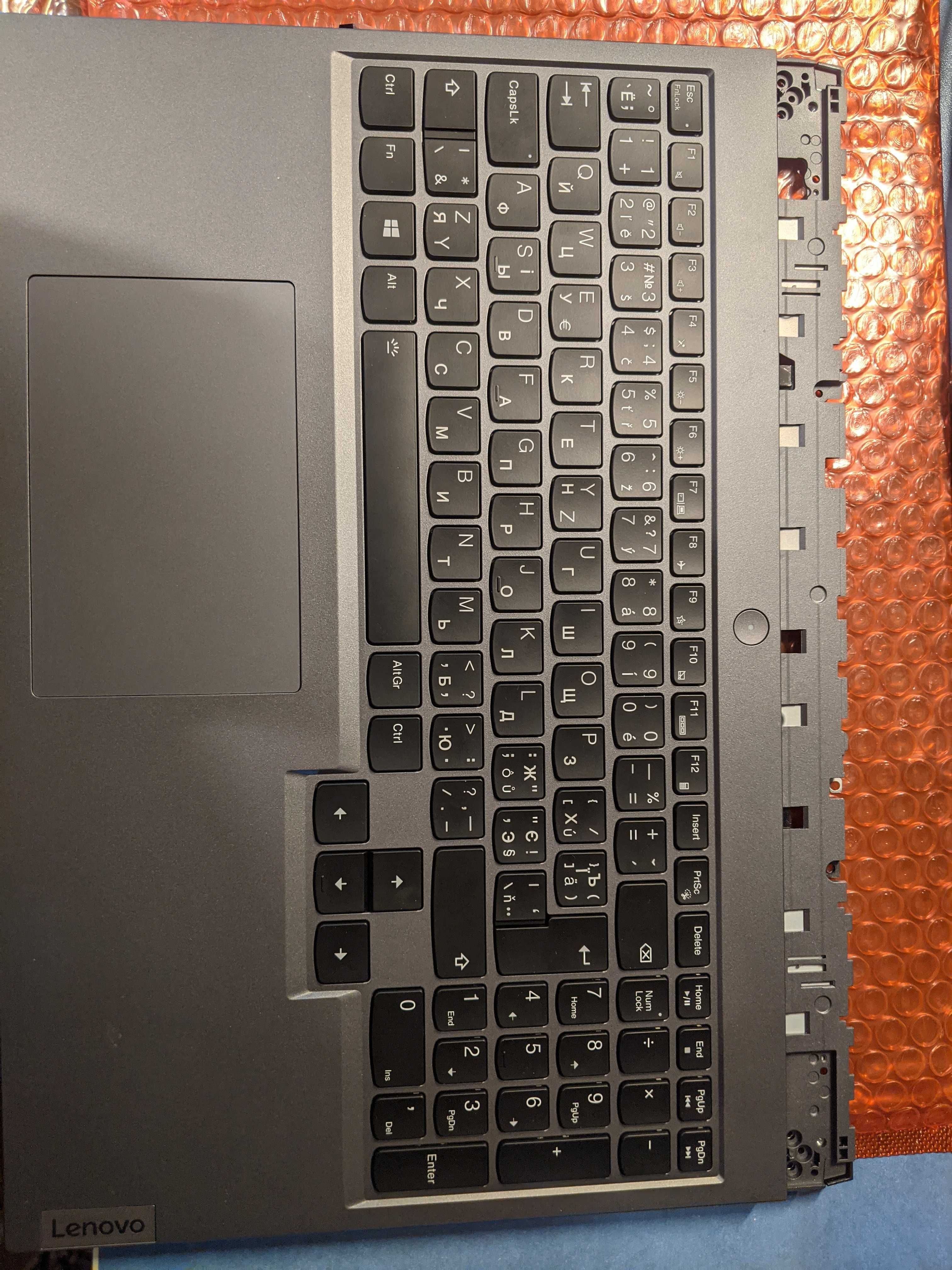 Топкейс  upper case с клавиатура и тачпад Lenovo Legion 5 PRO RGB