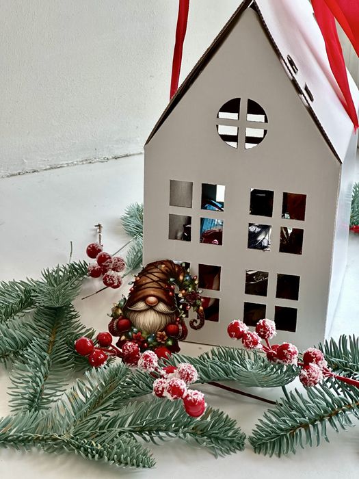 Подарунковий набір «Хатинка» на день св. Миколая, Різдво і Новий рік