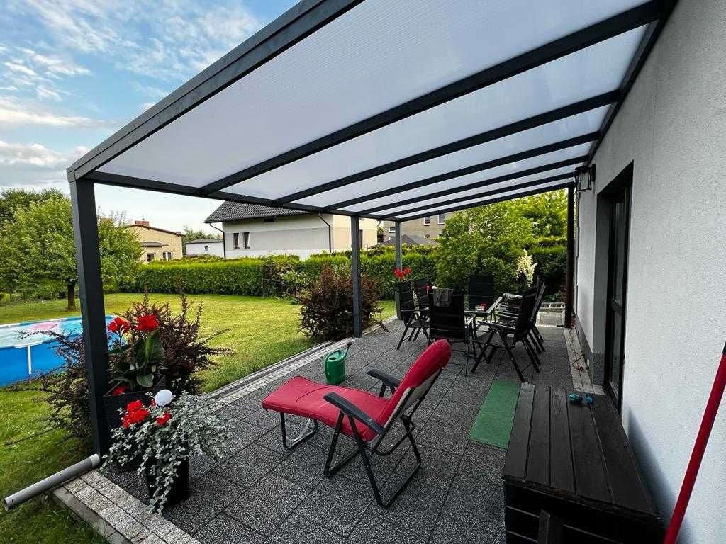 Zadaszenie Tarasu - Pergola - Ogród Letni, Aluminium 3,5x3,0m