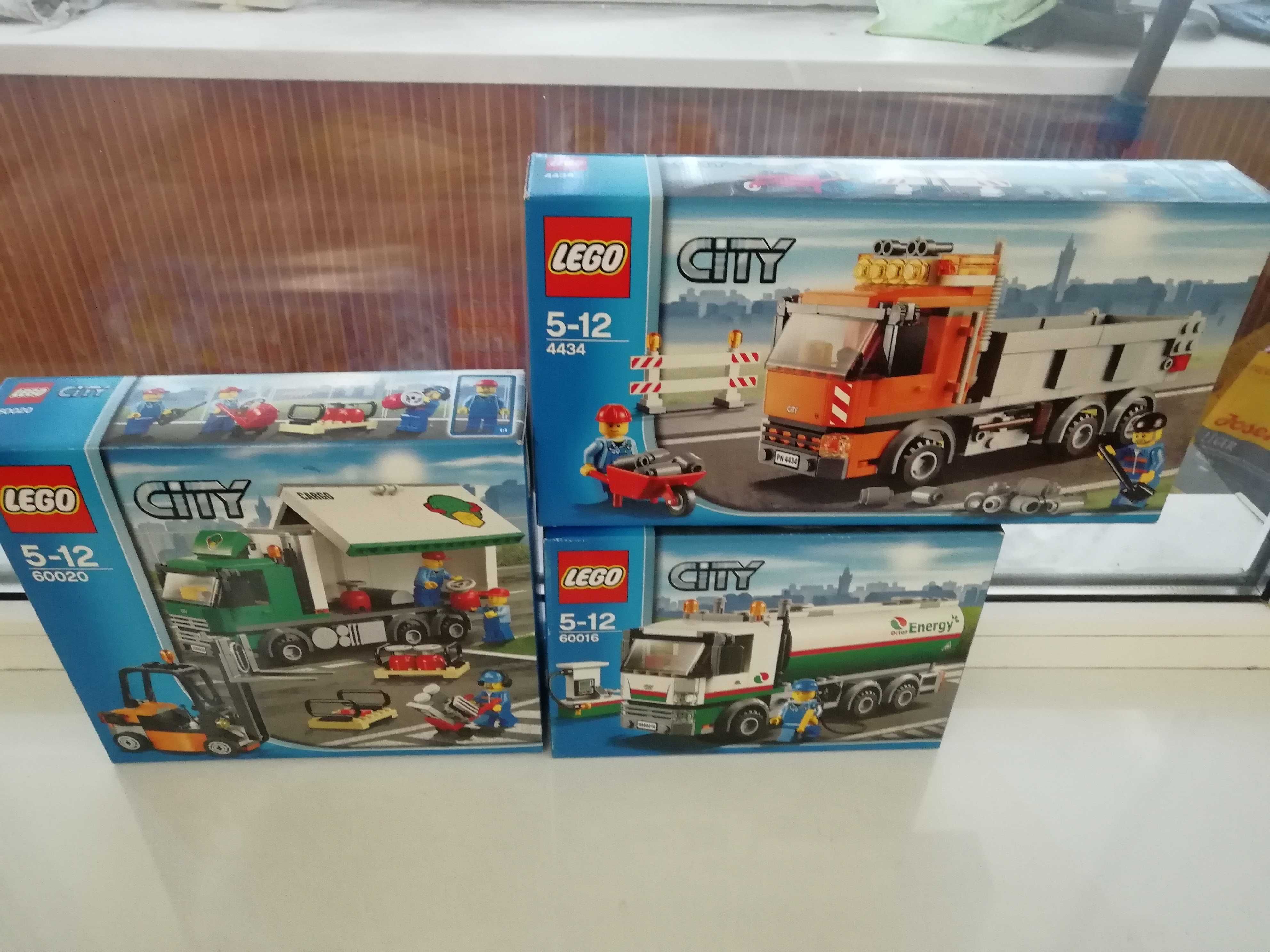 Lego city 4434 60016 60020 грузовики НОВЫЕ НАБОРЫ