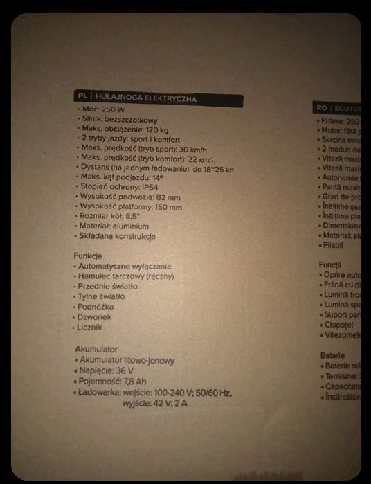 Hulajnoga elektryczna