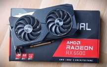 AMD Radeon RX6600 8 GB Asus Dual RX 6600 8gb